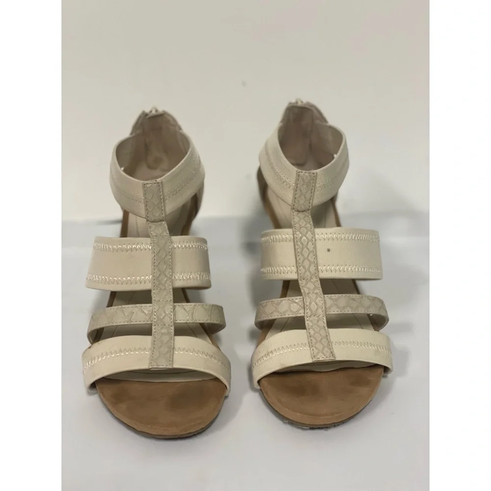Alfani Wedge Sandal White Size 7.5